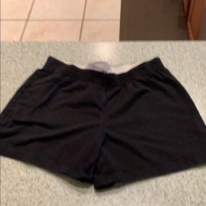Black Champion stretch shorts